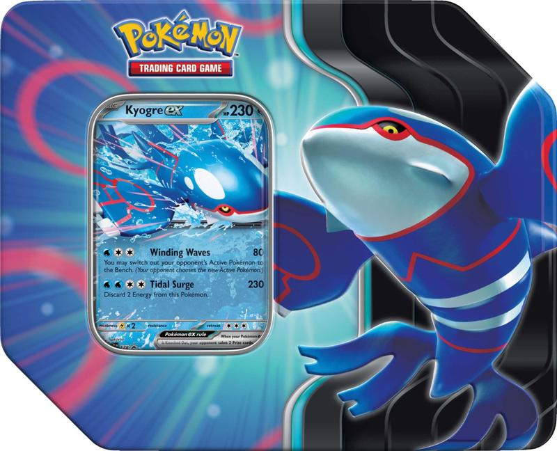 Jogo de cartas colecionáveis Pokémon Azure Legends Tin com 5